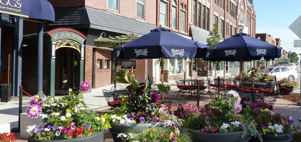 St.Albans downtown