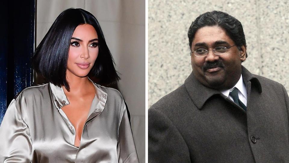 Kim Kardashian and Raj Rajaratnam.