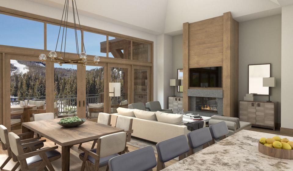 The 39 Residences at Montage Big Sky range from 2-bedrooms to 6-bedrooms and from 2,300 to 8,100 interior square feet.