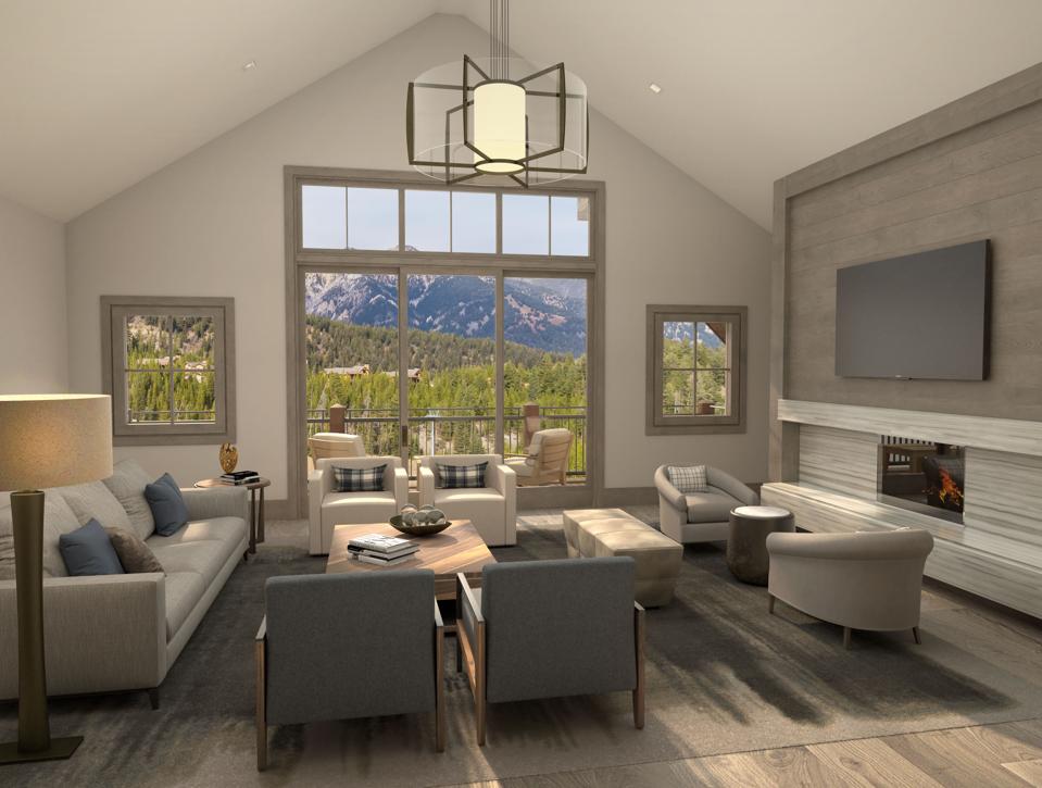 Montage Big Sky Residences come complete with designer finishes and lighting, fireplaces in the living room and master bedroom.