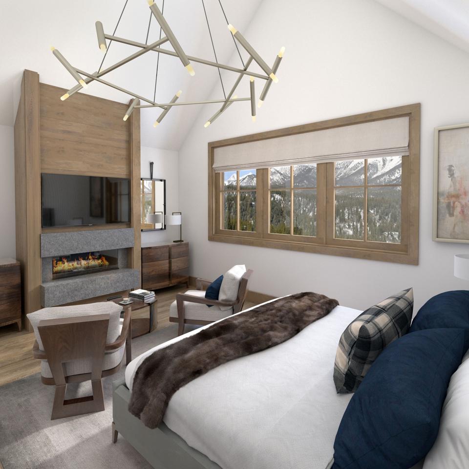 Montage Big Sky residences feature contemporary design with aesthetics inspired by the local setting.