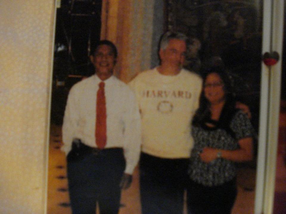 Jeffrey Epstein S Ex Housekeeper Facebook Photos Show Her With Prince Andrew Bill Clinton