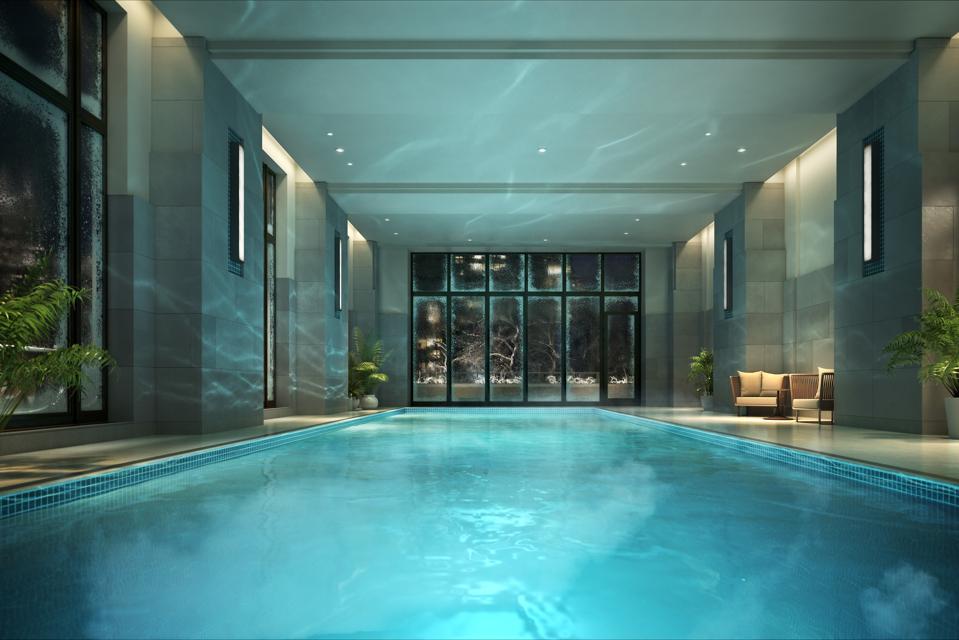 One Bennett Park indoor salt water pool in Chicago