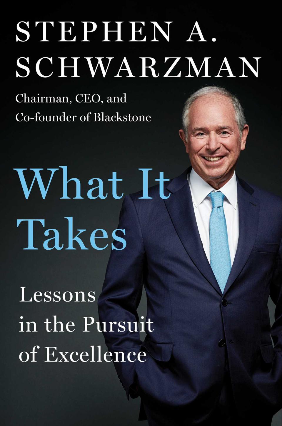 book-Stephen Schwarzman - What It Takes - Simon Schuster