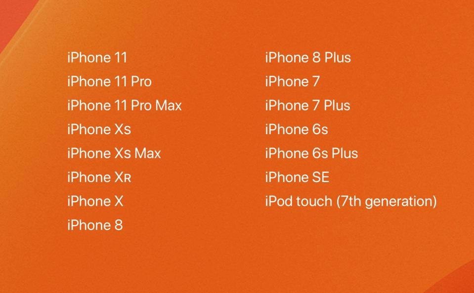 Apple Ios 13 Major Update Now Available For Download Here S All Apple Ios 13 Major Update Now Available For Download Here S All
