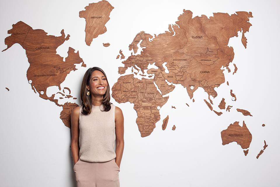 Loan Ranger
Tala founder Shivani Siroya at her startup’s Santa Monica headquarters. She uses cellphone data to establish creditworthiness for people rejected by banks in the developing world. “We’re developing a whole new system and a new way of thinking about risk and identity,” she says.