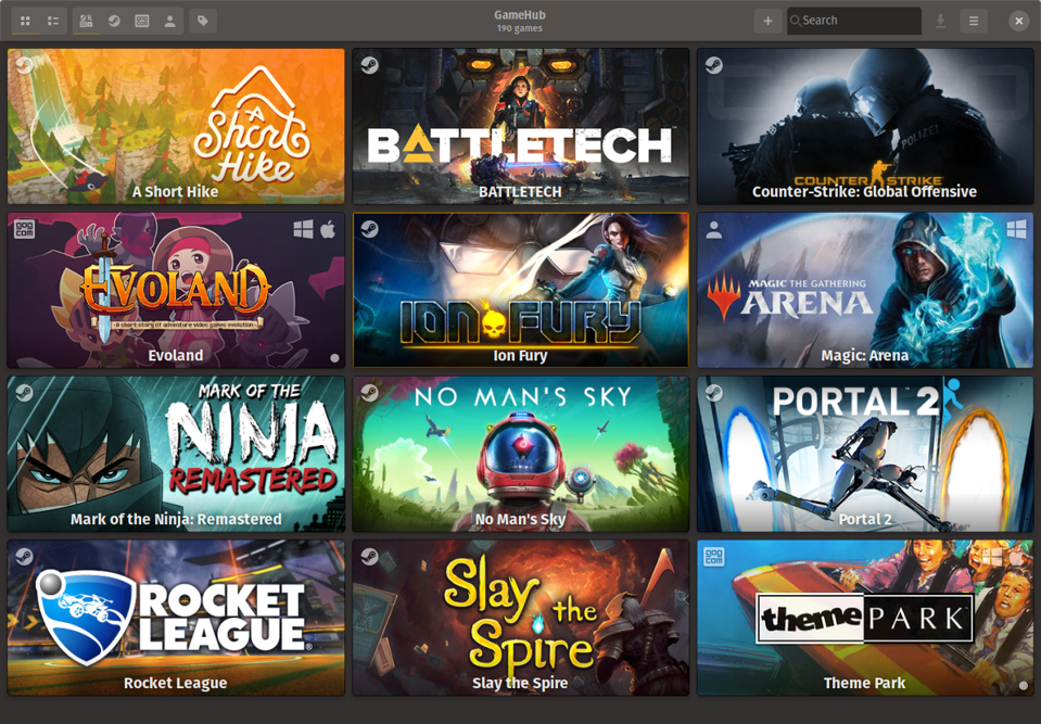 Easily Organize And Enjoy Your Linux Game Collection With GameHub