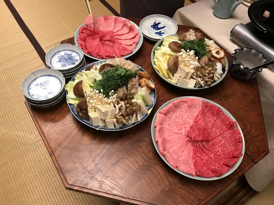 Japanese dinner