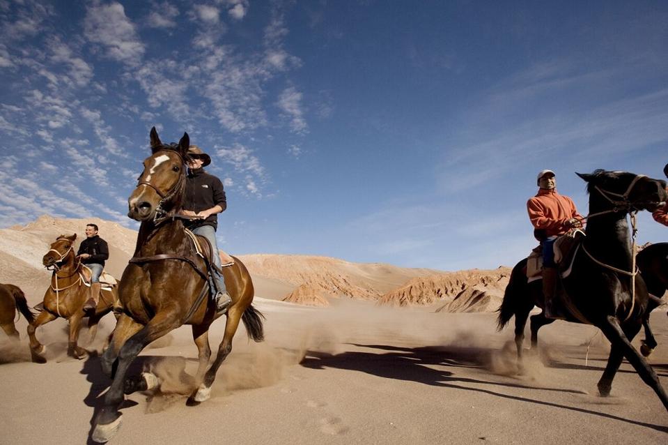 Horseback ride in Chile