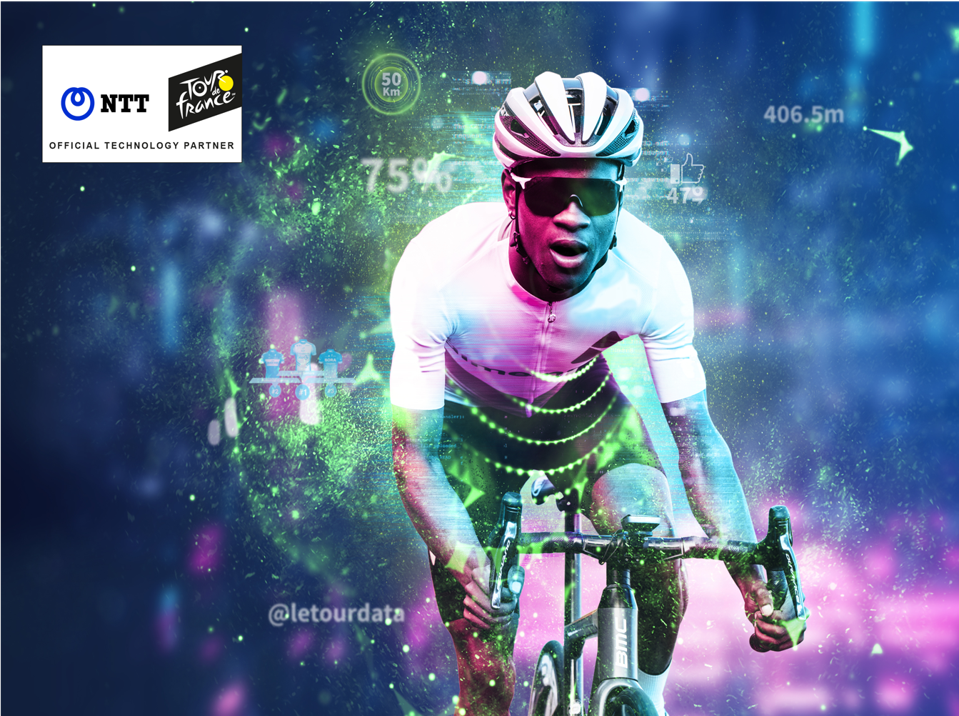 Image of biker at the Tour de France
