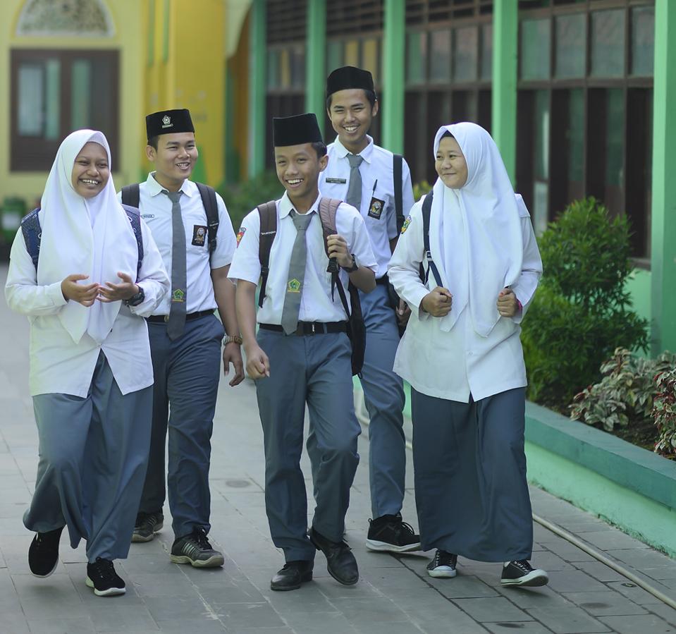 School children