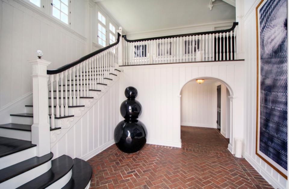 The entry foyer of the main house