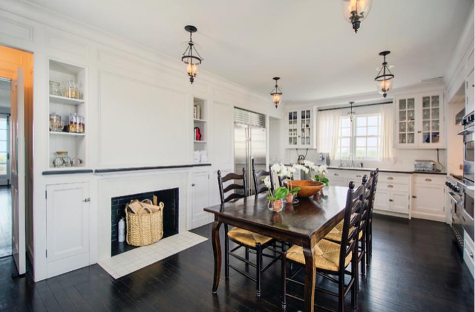 The kitchen of the main house
