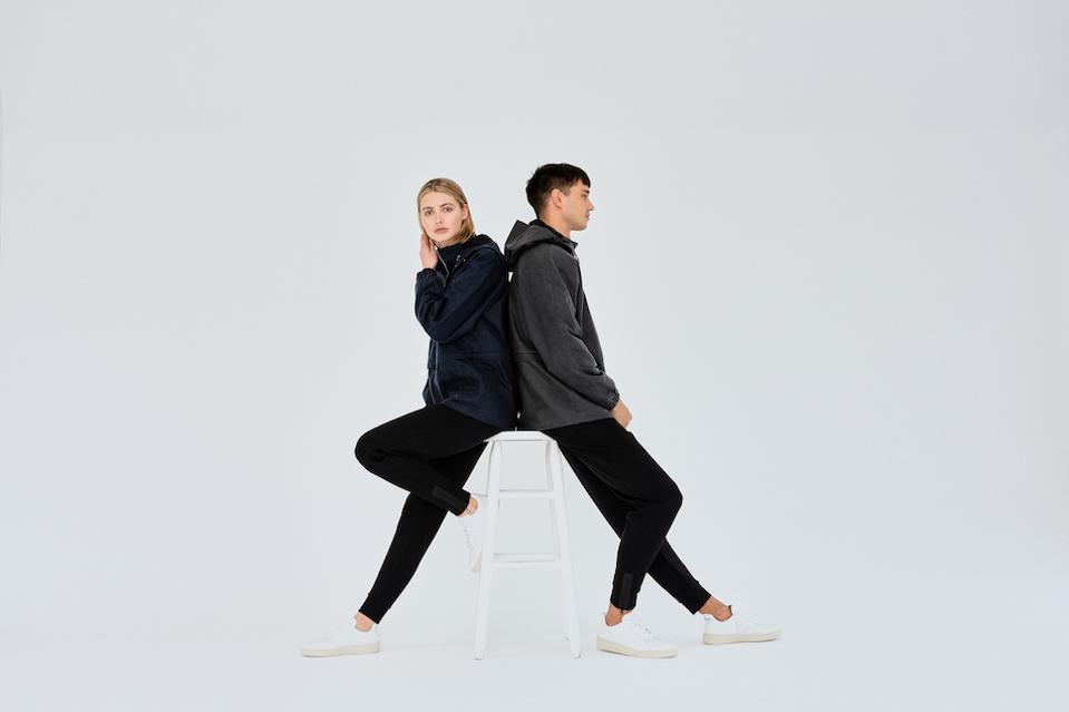 Riley Studio sweatpants in recycled plastic