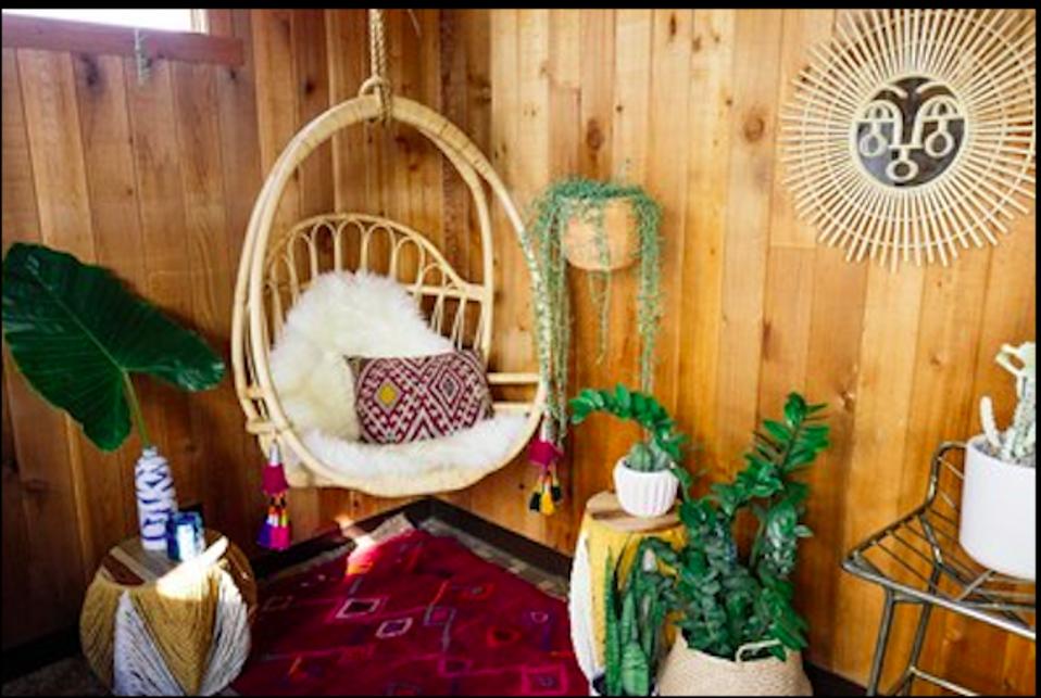 Jungle chic from Justina Blakeley.