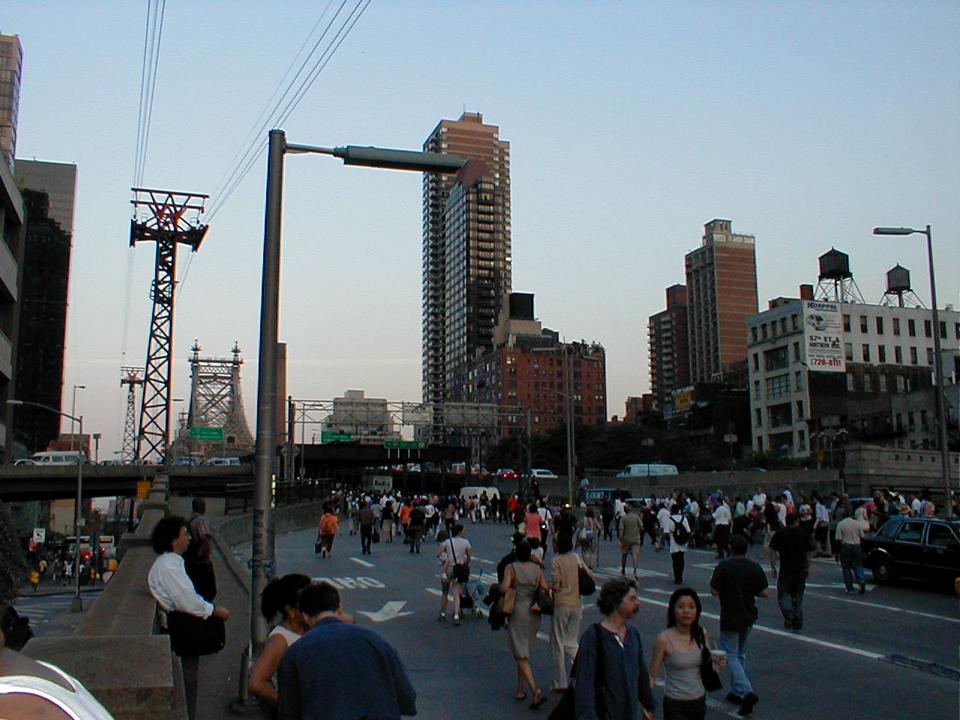 Scenes from the 2003 blackout