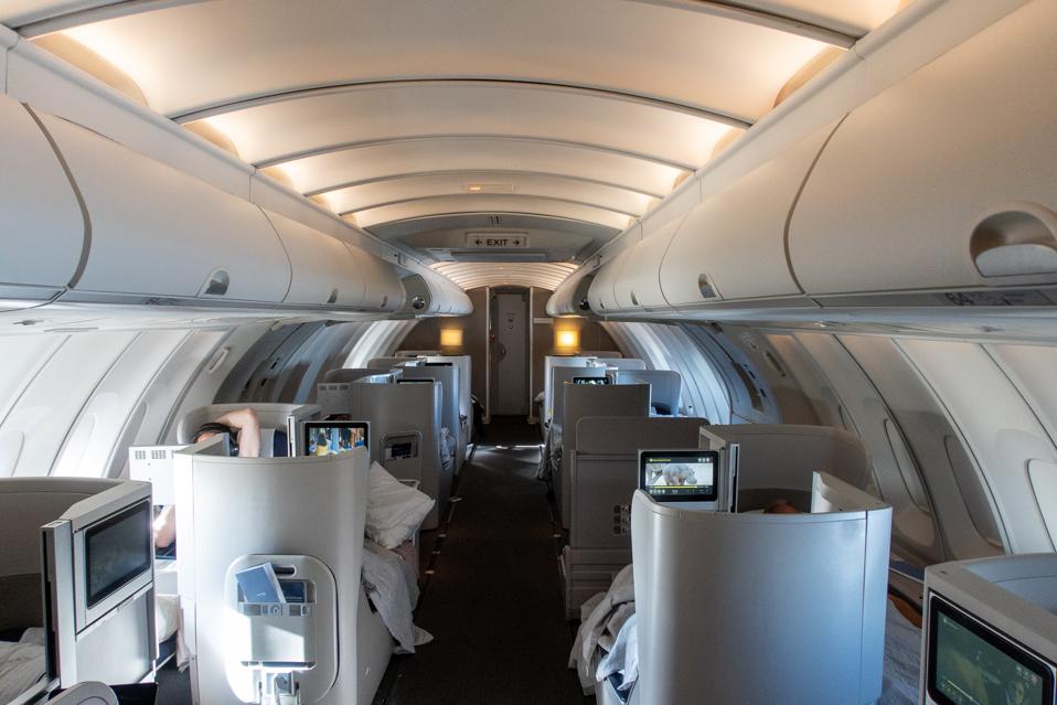 Flying The Queen Of The Skies In Business Class A Ride On