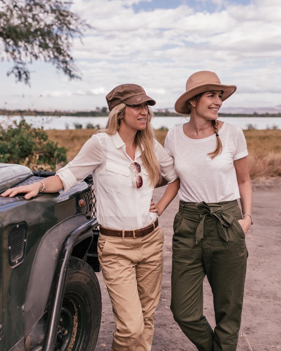 Malawi - Founders of We Are Travel Girls, Becky van Dijk and Vanessa Rivers in Malawi on their annual charity trip.