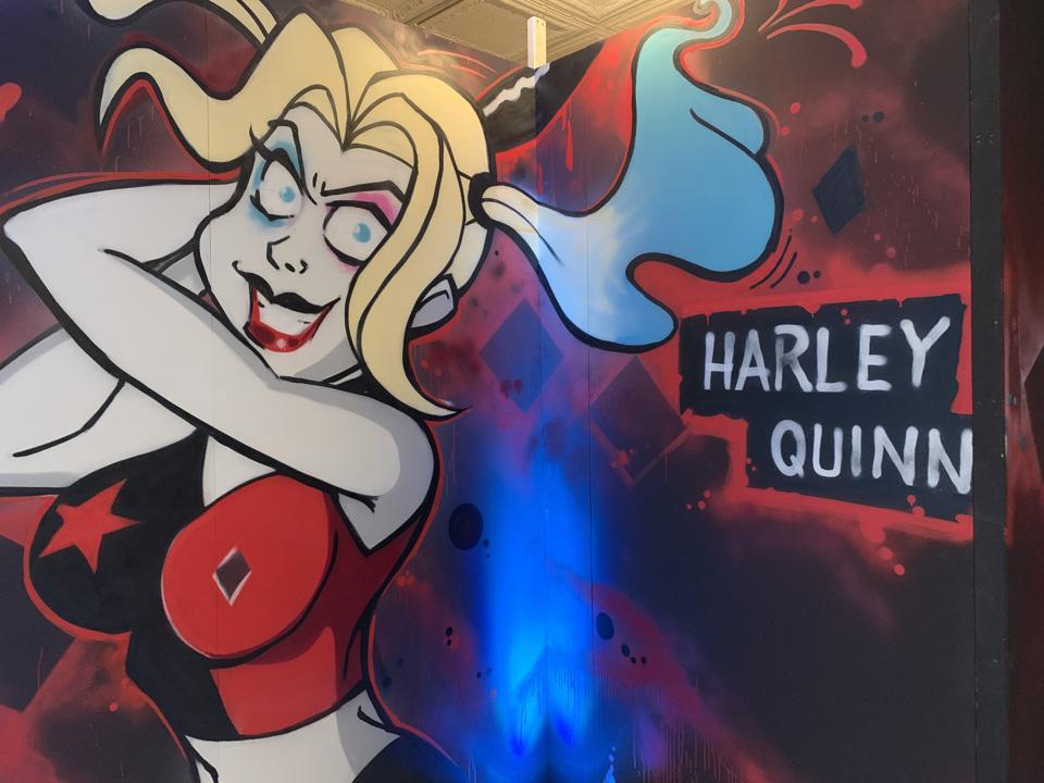 Harley Quinn Exhibit, DC Universe, NYCC 2019