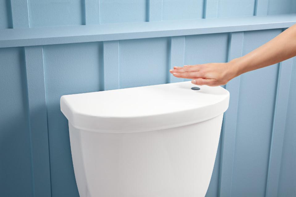 Touchless toilet from Kohler