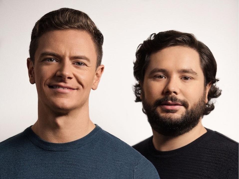 tickr founders Tom McGillycuddy and Matt Latham