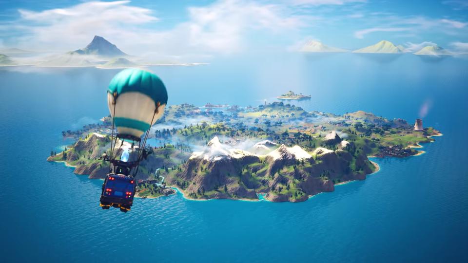 The Brand New Fortnite Map Has A Crazy Cool Twist