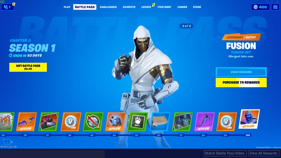 Here’s Everything In The ‘Fortnite’ Chapter 2, Season 1 Battle Pass