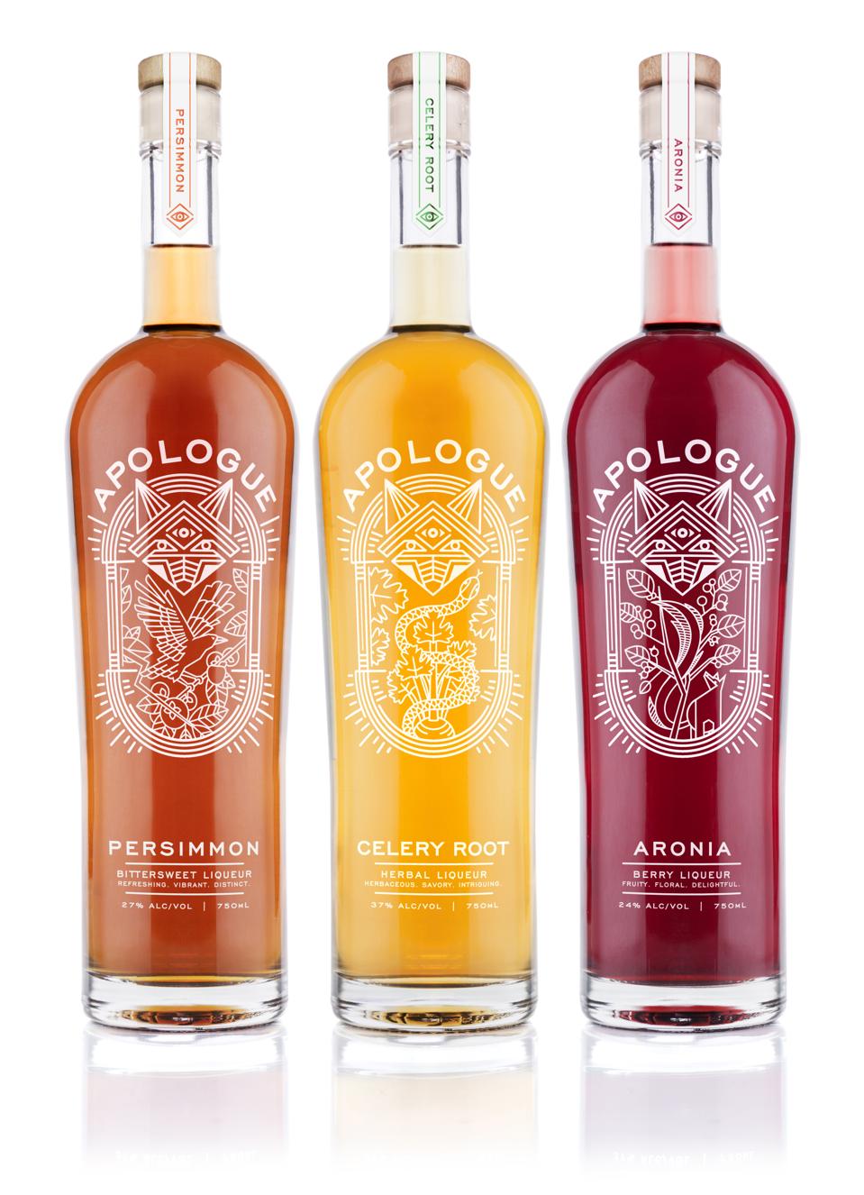 The Apologue family of liqueurs