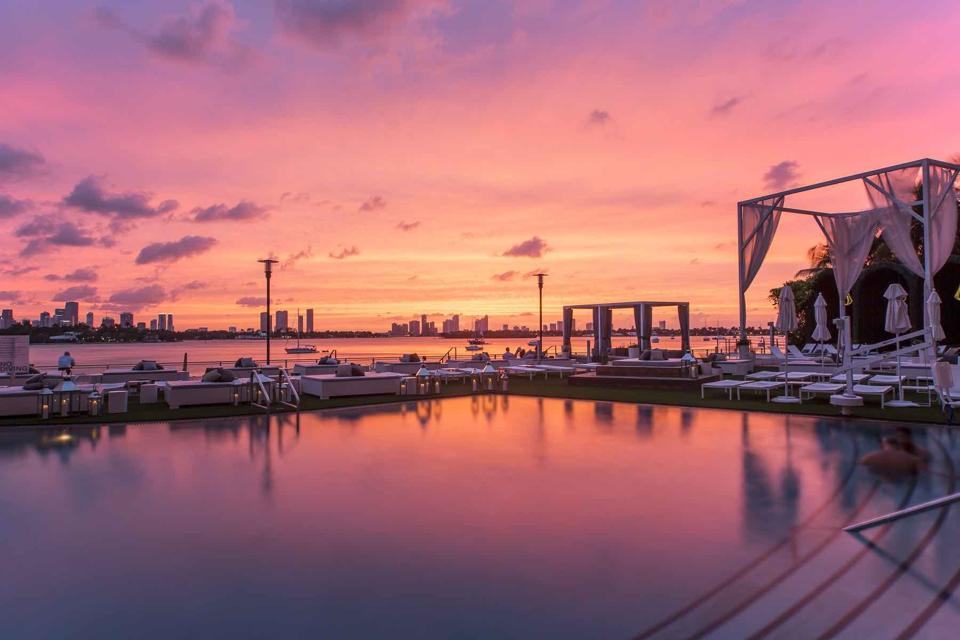 Magic hour at the Mondrian
