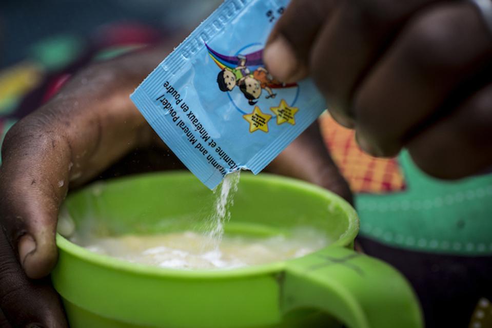 UNICEF USA BrandVoice To Improve Nutrition For Children, A Little Sprinkle Goes A Long Way