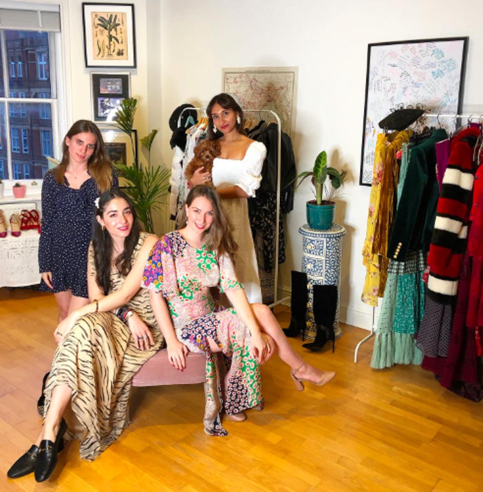 The ByRotation, with founder Eshita Kabra (back right)