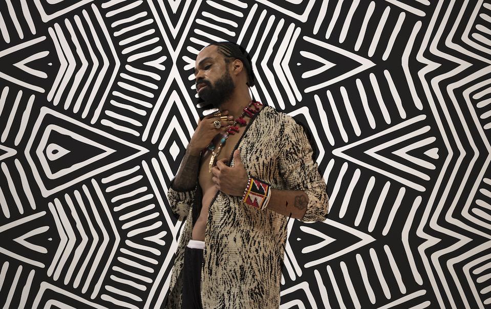 Still from video of Bilal, Pleasure Toy