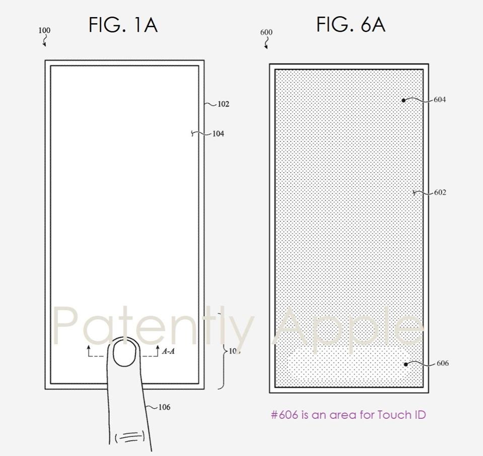 Apple iPhone 2020 Touch ID fingerprint reader
