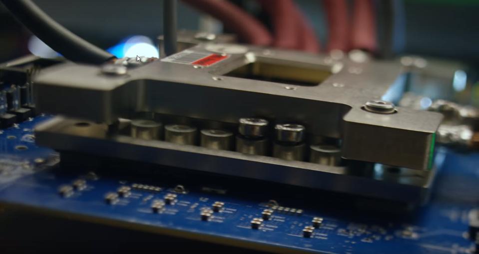 Technology used to build and test the motherboard in a game console