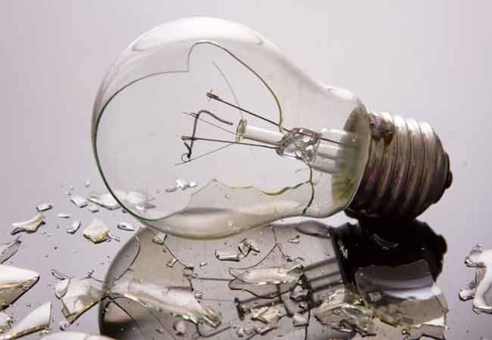 Broken Light Bulb