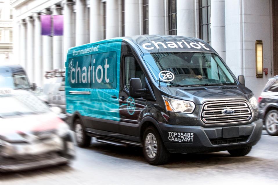 Ford acquired San Francisco micro-transit service Chariot in late 2016 and shuttered the service in early 2019