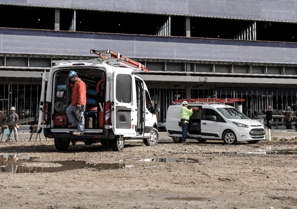Ford commercial vehicles of all sizes are ubiquitous in cities even where the company has relatively few retail sales