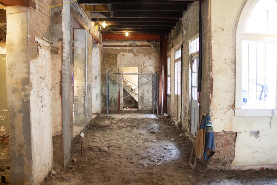 M.S. Rau literally started from the ground up when renovating and expanding the two buildings it purchased in New Orleans' French Quarter.