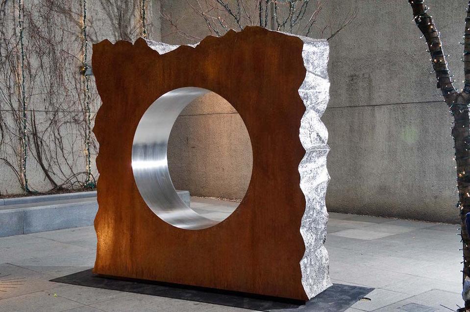 From Jonathan Prince's Liquid State series shown at Christie's Sculpture Park, New York in 2012