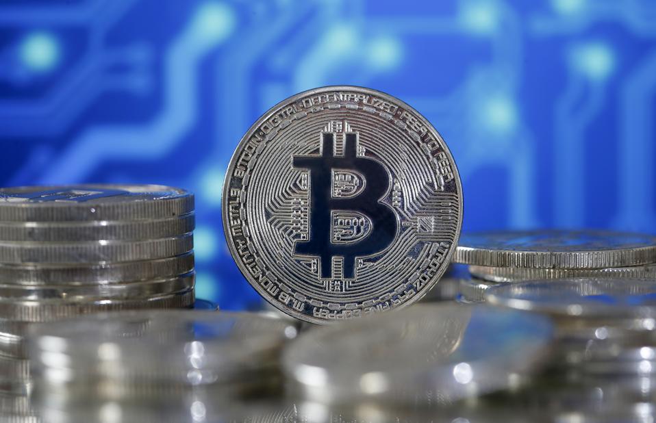 Bitcoin Virtual Currency : Illustration