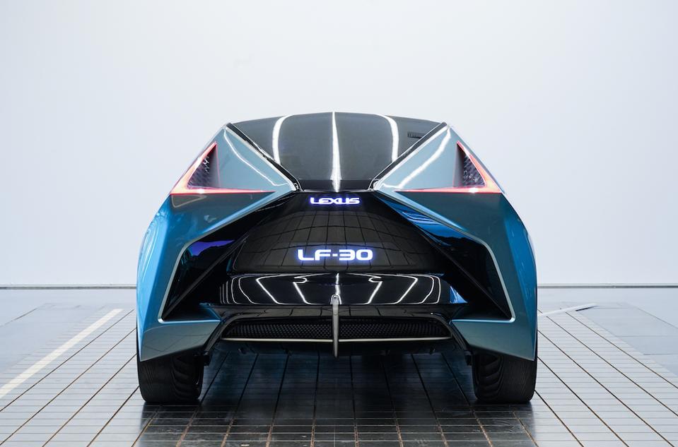 The Lf 30 Electric Car Forecasts Lexus Future Design