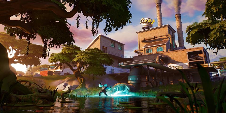 Fortnite Letter R Location Where To Find The Hidden R In The Forged In Slurp Loading Screen