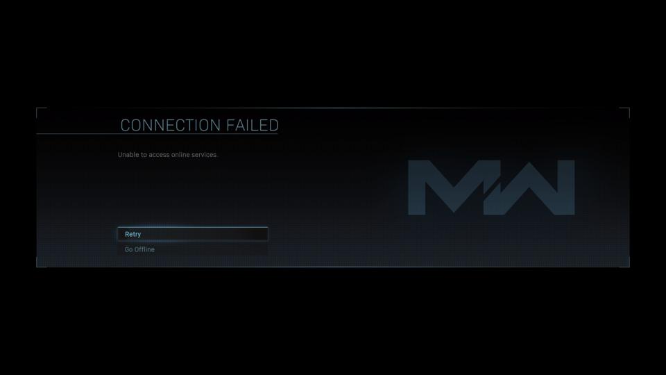 Call Of Duty Modern Warfare launches tonight Servers Failed and Back Online - Connection Failed Modern Warfare