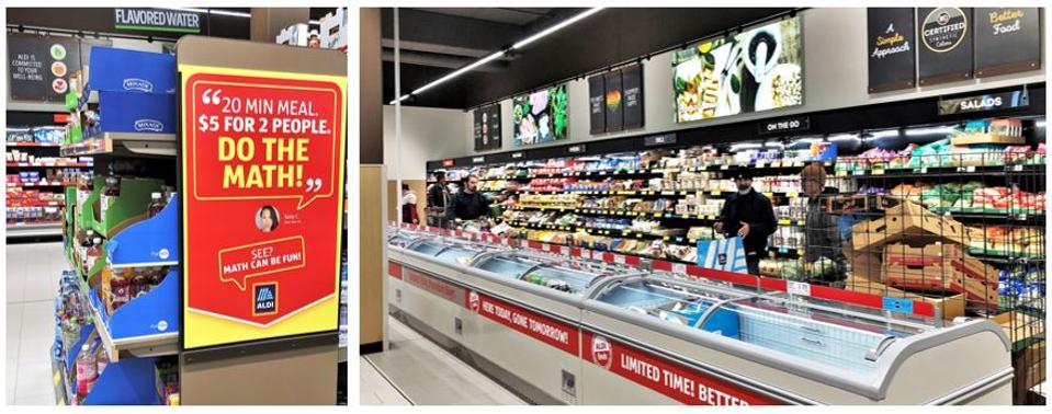 Aldi's basics combine with a ″treasure hunt″ of constantly changing high value offerings.