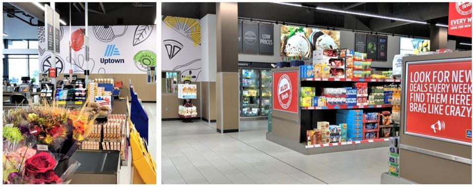 Efficiency is the watchword of everything at Aldi