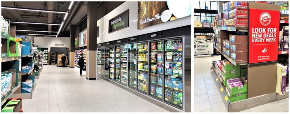 The new Aldi prototype blends efficiency and freshness.