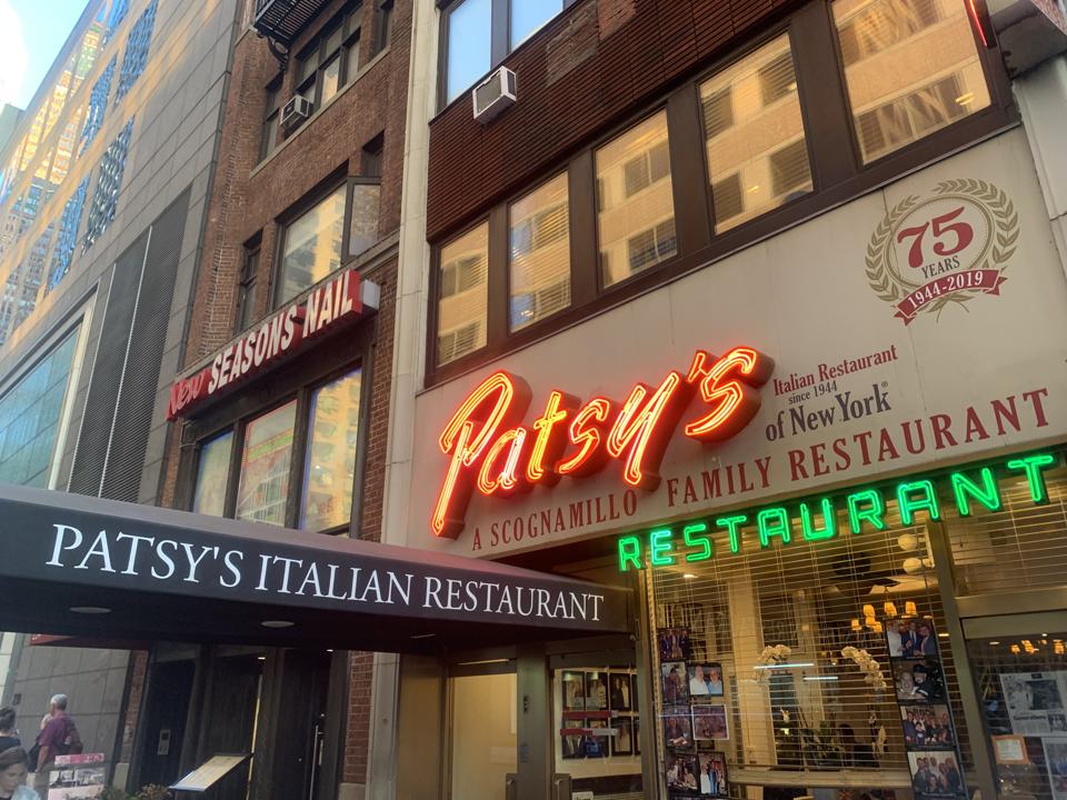 Patsy’s Italian Restaurant Celebrates 75 Years In NYC
