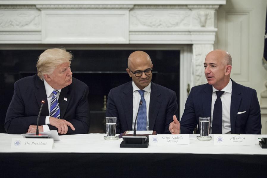 Microsoft Beats Amazon For $10B Pentagon JEDI Contract