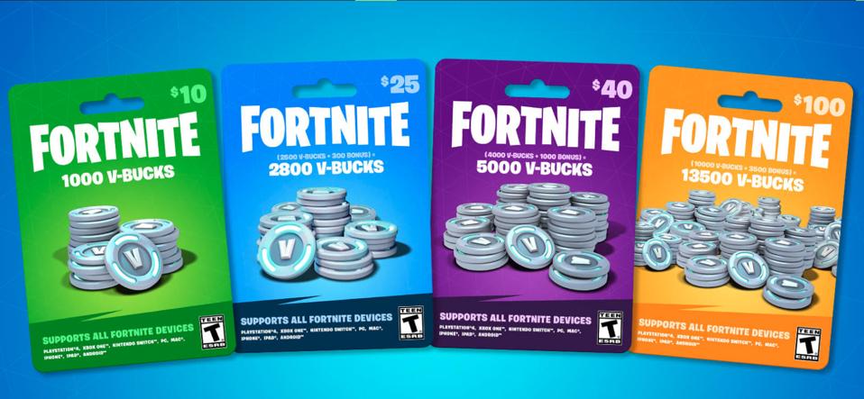 ‘Fortnite’ Unveils Your Kid’s Christmas Gift, VBucks Gift