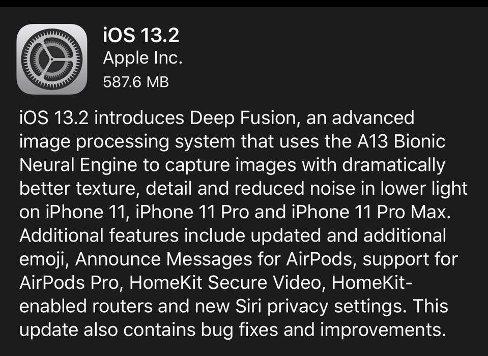 Apple Ios 13 2 Now Live Major Update With New Emoji Deep Fusion